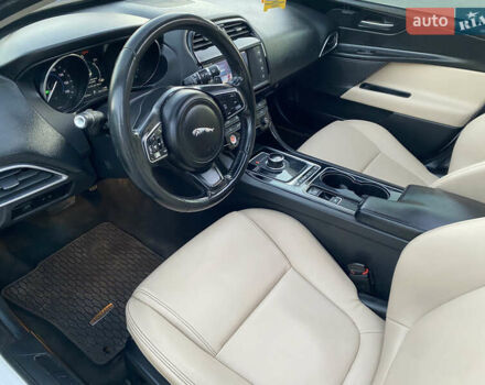 Белый Ягуар XE, объемом двигателя 2 л и пробегом 133 тыс. км за 14800 $, фото 11 на Automoto.ua