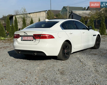 Ягуар XE 2017 в Ровно на Automoto.ua Белый Ягуар XE, объемом двигателя 2 л и пробегом 155 тыс. км за 11500 $, фото 4 на Automoto.ua