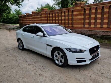 Білий Ягуар XE, об'ємом двигуна 2 л та пробігом 57 тис. км за 13500 $, фото 1 на Automoto.ua