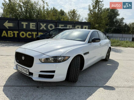 Білий Ягуар XE, об'ємом двигуна 2 л та пробігом 98 тис. км за 14000 $, фото 1 на Automoto.ua