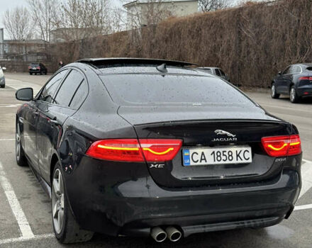 Черный Ягуар XE, объемом двигателя 2 л и пробегом 185 тыс. км за 14000 $, фото 13 на Automoto.ua