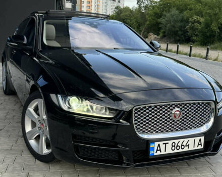 Черный Ягуар XE, объемом двигателя 2 л и пробегом 203 тыс. км за 16500 $, фото 7 на Automoto.ua