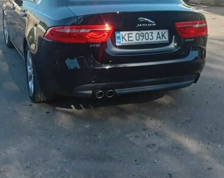 Черный Ягуар XE, объемом двигателя 2 л и пробегом 130 тыс. км за 15000 $, фото 2 на Automoto.ua