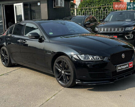 Чорний Ягуар XE, об'ємом двигуна 3 л та пробігом 73 тис. км за 14990 $, фото 7 на Automoto.ua