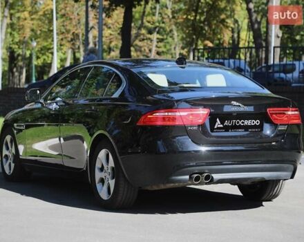 Черный Ягуар XE, объемом двигателя 2 л и пробегом 128 тыс. км за 16500 $, фото 5 на Automoto.ua