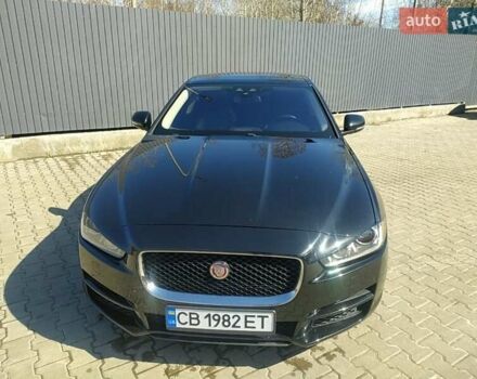 Черный Ягуар XE, объемом двигателя 2 л и пробегом 137 тыс. км за 15800 $, фото 2 на Automoto.ua