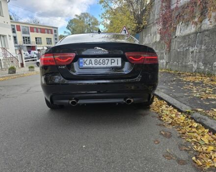 Черный Ягуар XE, объемом двигателя 2 л и пробегом 109 тыс. км за 17364 $, фото 2 на Automoto.ua