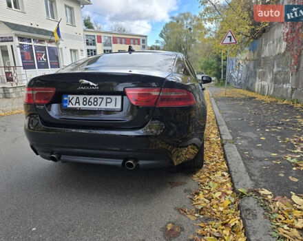 Черный Ягуар XE, объемом двигателя 2 л и пробегом 107 тыс. км за 18800 $, фото 10 на Automoto.ua