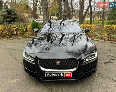 Чорний Ягуар XE, об'ємом двигуна 2 л та пробігом 109 тис. км за 17490 $, фото 1 на Automoto.ua