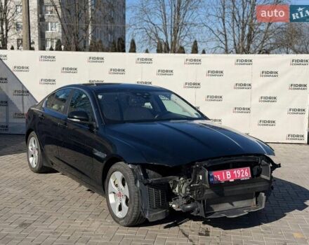 Чорний Ягуар XE, об'ємом двигуна 2 л та пробігом 180 тис. км за 8700 $, фото 1 на Automoto.ua
