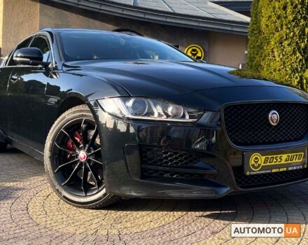 Чорний Ягуар XE, об'ємом двигуна 2 л та пробігом 132 тис. км за 16500 $, фото 1 на Automoto.ua