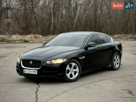 Чорний Ягуар XE, об'ємом двигуна 2 л та пробігом 164 тис. км за 10900 $, фото 1 на Automoto.ua