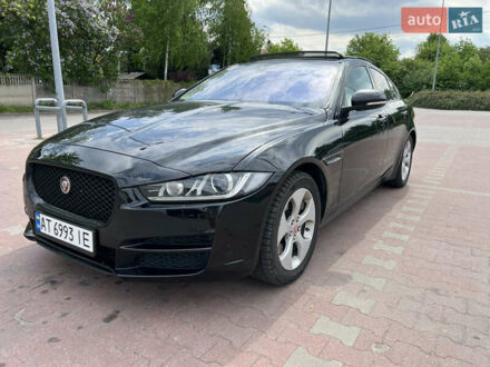 Чорний Ягуар XE, об'ємом двигуна 2 л та пробігом 140 тис. км за 16500 $, фото 1 на Automoto.ua