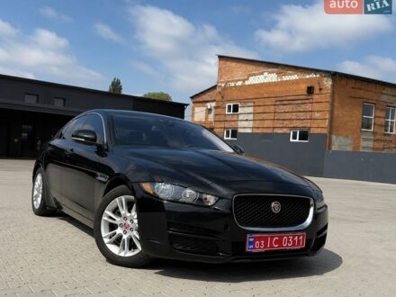 Чорний Ягуар XE, об'ємом двигуна 2 л та пробігом 140 тис. км за 12200 $, фото 1 на Automoto.ua