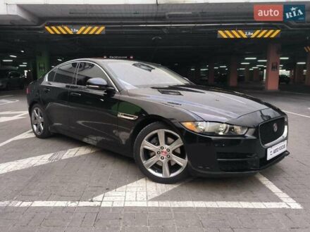 Ягуар XE 2017 у Києві на Automoto.ua Чорний Ягуар XE, об'ємом двигуна 2 л та пробігом 85 тис. км за 16490 $, фото 1 на Automoto.ua