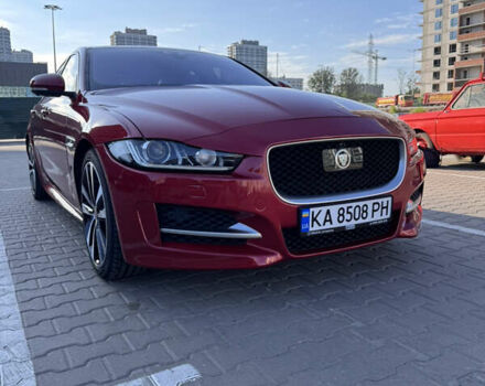 Червоний Ягуар XE, об'ємом двигуна 2 л та пробігом 142 тис. км за 18500 $, фото 9 на Automoto.ua