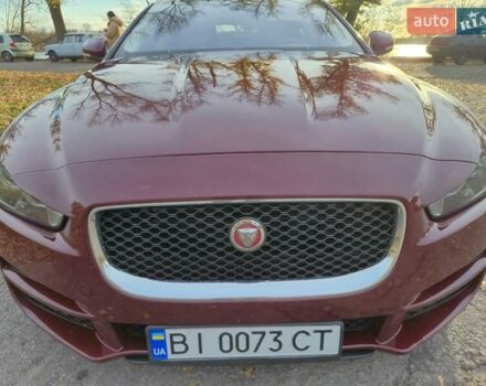 Красный Ягуар XE, объемом двигателя 2 л и пробегом 103 тыс. км за 14999 $, фото 9 на Automoto.ua
