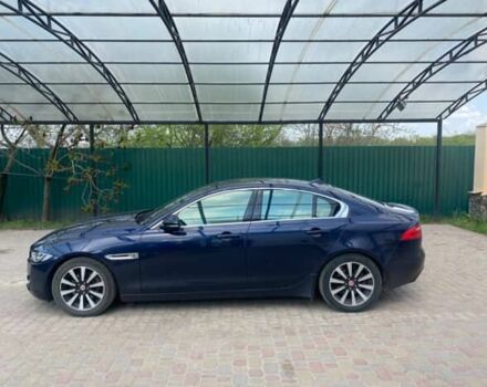 Синий Ягуар XE, объемом двигателя 2 л и пробегом 158 тыс. км за 17000 $, фото 22 на Automoto.ua