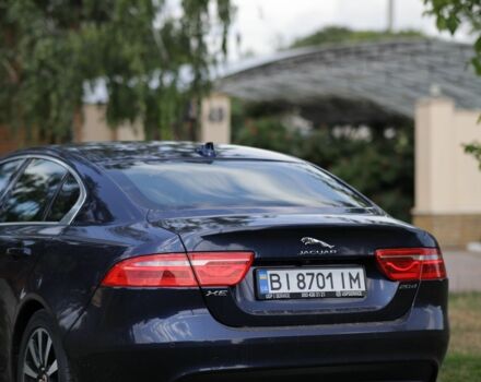 Синий Ягуар XE, объемом двигателя 2 л и пробегом 158 тыс. км за 17000 $, фото 13 на Automoto.ua