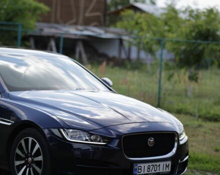 Синий Ягуар XE, объемом двигателя 2 л и пробегом 158 тыс. км за 17000 $, фото 15 на Automoto.ua
