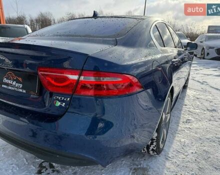 Синий Ягуар XE, объемом двигателя 2 л и пробегом 101 тыс. км за 15900 $, фото 9 на Automoto.ua