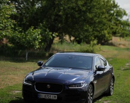 Синий Ягуар XE, объемом двигателя 2 л и пробегом 158 тыс. км за 17000 $, фото 18 на Automoto.ua