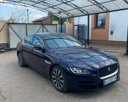 Синий Ягуар XE, объемом двигателя 2 л и пробегом 158 тыс. км за 17000 $, фото 21 на Automoto.ua