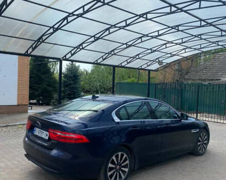 Синий Ягуар XE, объемом двигателя 2 л и пробегом 158 тыс. км за 17000 $, фото 6 на Automoto.ua