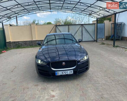 Синий Ягуар XE, объемом двигателя 2 л и пробегом 158 тыс. км за 17000 $, фото 11 на Automoto.ua