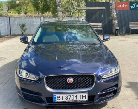 Синий Ягуар XE, объемом двигателя 2 л и пробегом 158 тыс. км за 17000 $, фото 20 на Automoto.ua