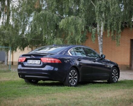Синий Ягуар XE, объемом двигателя 2 л и пробегом 158 тыс. км за 17000 $, фото 12 на Automoto.ua