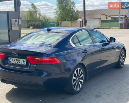 Синий Ягуар XE, объемом двигателя 2 л и пробегом 158 тыс. км за 17000 $, фото 19 на Automoto.ua