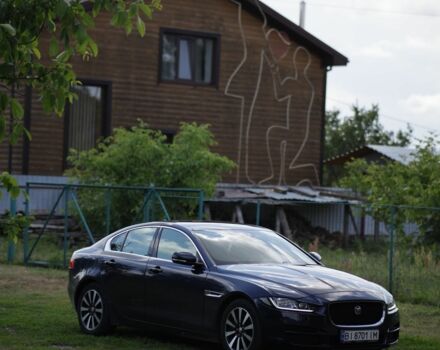 Синий Ягуар XE, объемом двигателя 2 л и пробегом 158 тыс. км за 17000 $, фото 16 на Automoto.ua