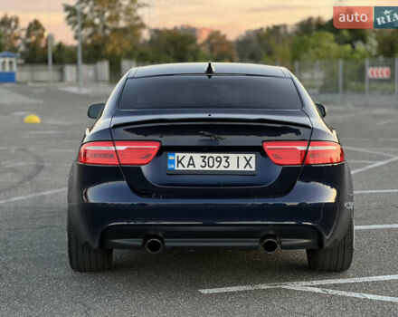Синий Ягуар XE, объемом двигателя 3 л и пробегом 119 тыс. км за 15900 $, фото 5 на Automoto.ua