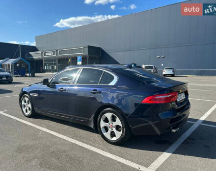 Синий Ягуар XE, объемом двигателя 2 л и пробегом 74 тыс. км за 15900 $, фото 19 на Automoto.ua