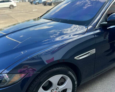 Синий Ягуар XE, объемом двигателя 2 л и пробегом 74 тыс. км за 15900 $, фото 8 на Automoto.ua