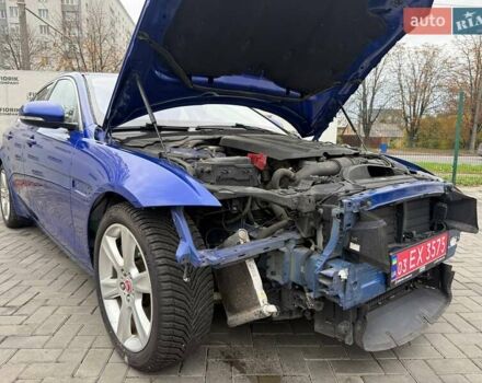 Ягуар XE 2018 в Луцке на Automoto.ua Синий Ягуар XE, объемом двигателя 2 л и пробегом 176 тыс. км за 9800 $, фото 6 на Automoto.ua