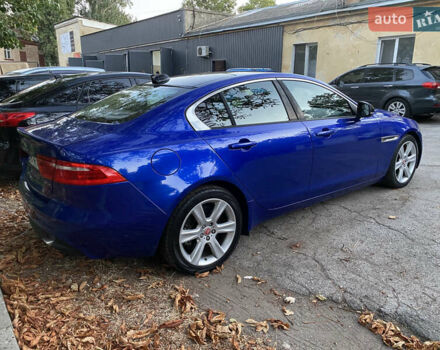 Синий Ягуар XE, объемом двигателя 2 л и пробегом 100 тыс. км за 15000 $, фото 12 на Automoto.ua