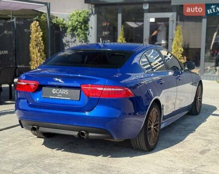 Синий Ягуар XE, объемом двигателя 2 л и пробегом 137 тыс. км за 14900 $, фото 8 на Automoto.ua