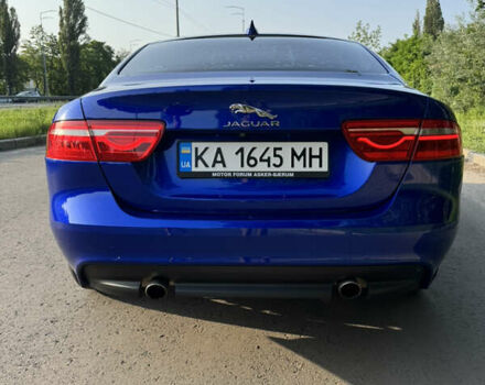 Синий Ягуар XE, объемом двигателя 2 л и пробегом 137 тыс. км за 15999 $, фото 8 на Automoto.ua