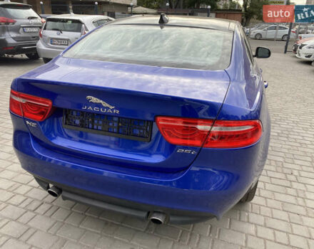 Синий Ягуар XE, объемом двигателя 2 л и пробегом 100 тыс. км за 15000 $, фото 9 на Automoto.ua