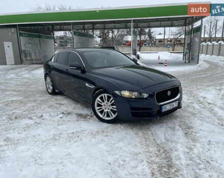 Синій Ягуар XE, об'ємом двигуна 2 л та пробігом 268 тис. км за 13950 $, фото 1 на Automoto.ua