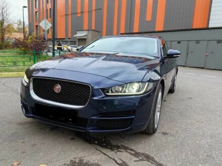 Синій Ягуар XE, об'ємом двигуна 2 л та пробігом 80 тис. км за 16600 $, фото 1 на Automoto.ua