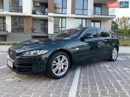 Зелений Ягуар XE, об'ємом двигуна 2 л та пробігом 126 тис. км за 12850 $, фото 1 на Automoto.ua