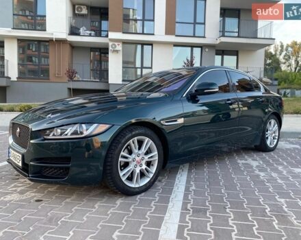 Зелений Ягуар XE, об'ємом двигуна 2 л та пробігом 126 тис. км за 11950 $, фото 1 на Automoto.ua