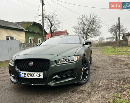 Зелений Ягуар XE, об'ємом двигуна 3 л та пробігом 81 тис. км за 20500 $, фото 1 на Automoto.ua