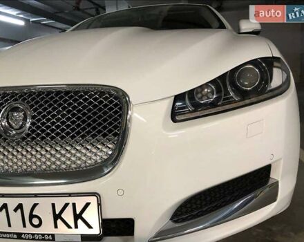 Ягуар ХФ 2012 в Киеве на Automoto.ua Белый Ягуар ХФ, объемом двигателя 3 л и пробегом 48 тыс. км за 24999 $, фото 2 на Automoto.ua