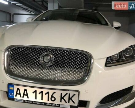 Ягуар ХФ 2012 в Киеве на Automoto.ua Белый Ягуар ХФ, объемом двигателя 3 л и пробегом 48 тыс. км за 24999 $, фото 3 на Automoto.ua