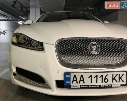 Ягуар ХФ 2012 в Киеве на Automoto.ua Белый Ягуар ХФ, объемом двигателя 3 л и пробегом 48 тыс. км за 24999 $, фото 1 на Automoto.ua