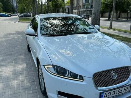 Ягуар ХФ 2012 в Одессе на Automoto.ua Белый Ягуар ХФ, объемом двигателя 2.97 л и пробегом 161 тыс. км за 15000 $, фото 1 на Automoto.ua